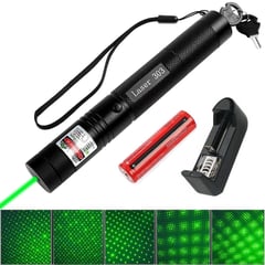 OEM - Puntero Laser 303 Verde Potente 10000mw + Batería + Cargador mod