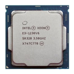 INTEL - PROCESADOR Xeon E3-1230 V6, 3.50 a 3.90 GHZ, 4 CORES con 8 HILOS