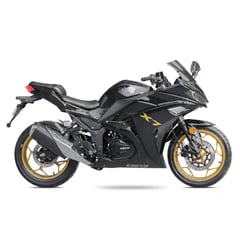 SSENDA - Moto Deportiva SS200-X7 Negro