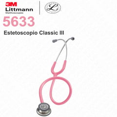 LITTMANN - ESTETOSCOPIO CLASSIC III ROSA PERLA 5633 -