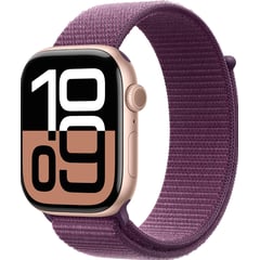 APPLE - Watch Series 10 GPS 46mm Rose Gold Correa Loop Ciruela A2999