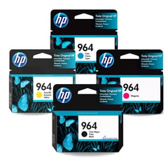 HP - Kit Tinta 964 Cyan Magenta Amarillo Negro