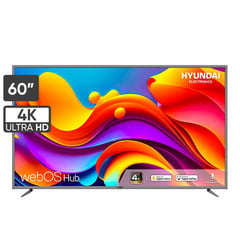 HYUNDAI - Televisor 60 Pulgadas UHD 4K WebOS HYLED6003W4KM