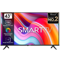 HISENSE - Televisor 43" FHD Smart TV 43A4K Modelo 2024