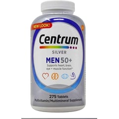 PERU IMPORTACIONES - Multivitaminico Centrum Silver 50+ Hombre x 275 Tabletas