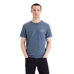 DOCKERS - Polo Hombre Graphic Tee Slim Fit Bluefin