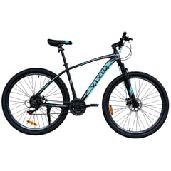 VIVID - BICICLETA FURY ARO 29 NEGRO VERDE AQUA