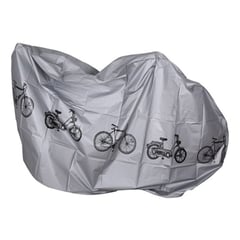 GENERICO - Cobertor Para Bicicleta Impermeable Ciclismo Lluvia - Gris