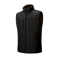 GENERICO - Chaleco SoftShell Piel de tiburón - Negro