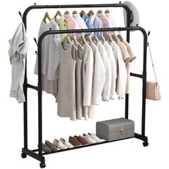 GENERICO - Colgador perchero Organizador compacto de Ropa Armable de hierro