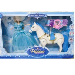 BARBIE - Muñeca y Unicornio Pegaso con Luces