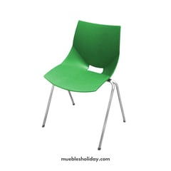 HOLIDAY - Silla Shell - Muebles - Alto 45 cm - Verde