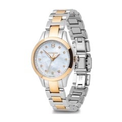 SWISS - RELOJ VICTORINOX ALLIANCE XS BLANCO PERLA CON CRISTAL SWAROVSKI MUJER