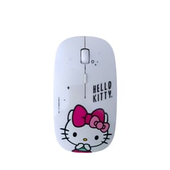 ROMAX - Mouse Inalámbrico Recargable Hello Kitty Fashion Blanco