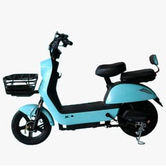 GENERICO - MOTO ELECTRICA SCOOTER 500W CELESTE