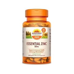 SUNDOWN NATURALS - Zinc 100 tabletas x 50 mg - Sundown