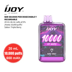 GENERICO - IJoy Bar SD10000 Desechable 5% - Triple Berry