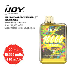 GENERICO - IJoy Bar SD10000 Desechable 5% - Mango Melon Blueberries