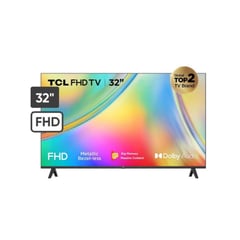 TCL - Televisor LED 32" FHD Smart Android 11 32S5400AF - Negro