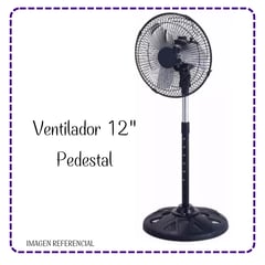 PREMIER - Ventilador de Pedestal 12” pulgadas