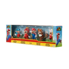 JAKKS PACIFIC - Super Mario Nintendo 5 Figuras de Mario Bross