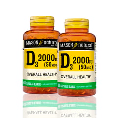 MASON - Vitamina D3 2000 Ui 60 Softg Pack X2