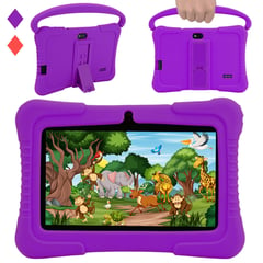 VEIDOO - Tableta Ninos 32GB 7 IPS Control parental--Violeta