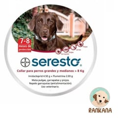 SERESTO - Collar Antipulgas de 8 kg a más