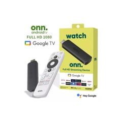 ONN - Google Tv Full Hd Streaming Con Control Remoto De Voz