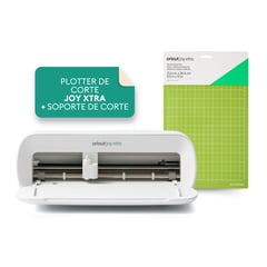 CRICUT - PLOTTER DE CORTE JOY XTRA Y SOPORTE DE CORTE DE 21CM