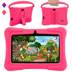 VEIDOO - Tableta Ninos 32GB 7 IPS Control parental--Rosa