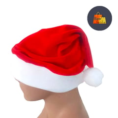 GENERICO - Gorro de Navidad de Terciopelo y Dakota para bebe joven y adulto