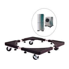 GENERICO - Base Ajustable Kit 4 Ruedas Mover Muebles Lavadora