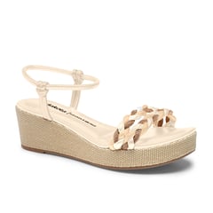 KOLOSH - Sandalias Mujer Crema Y6001-0001