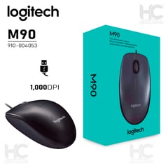 LOGITECH - MOUSE M90 DARK MIDNIGHT USB BLACK