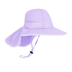 THE BABY SPOT - Sombrero con protección UPF 50+ para Niños ( 2 a 10 años ) MORADO