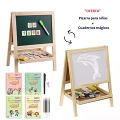 GENERICO - PIZARRA PARA NIÑOS - CUADERNOS MÁGICOS DE REGALO