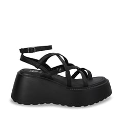 GOTTA - Sandalia Plataforma Negra Mujer 53722