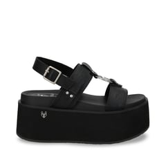 GOTTA - Sandalia Plataforma Negra Mujer 35186