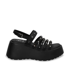 GOTTA - Sandalia Plataforma Negra Mujer 53723