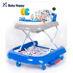 HAPPY BABY - Andador Mecedora con juegos Didáctico PICARÓN PLOMO