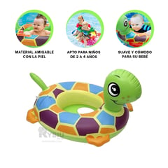 RYBIU IMPORT - Boya Comoda y Estetica para Niñas de Tortuga Y+Gift Stickers