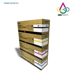 GENERICO - KIT 4 414 A TONER COMPATIBLE HP