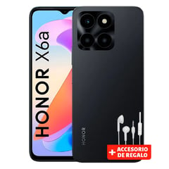 HONOR - X6a 4+128GB Midnight Black + AUDIFONOS GRATIS