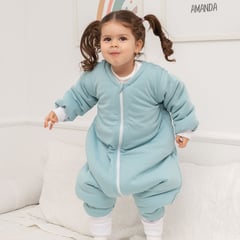 BABY LOLI - SACO DE DORMIR MEJORADA INVIERNO TAPAMEDIA ESMERALDA