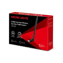 MERCUSYS - Adaptador USB Inalámbrico de Doble Banda AC650