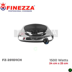 FINEZZA - Cocina Eléctrica 1H FZ-201D1CH 1500W Acero