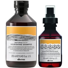 DAVINES - Shampoo Nutritivo 250ml + Keratin Sealer Nourishing