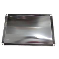 GENERICO - Bandeja de aluminio para hornear 66 cm x 46 cm