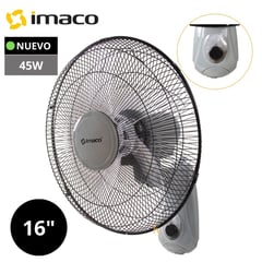 IMACO - Ventilador de Pared de 16 pulgadas con 5 Aspas Acrílicas